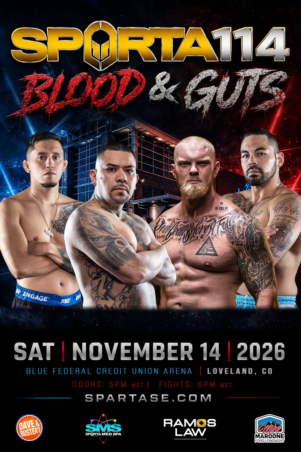 Sparta 114: Blood & Guts